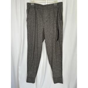 FLX Luxury Soft Wander Joggers Mens Large Gray Pull On Drawstring Athletic